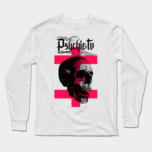 Psychic TV Skull Long Sleeve T-Shirt